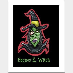 Hagnes B. Witch Posters and Art